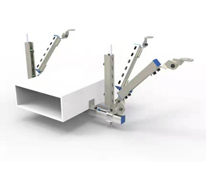 电缆桥架双向抗震支架